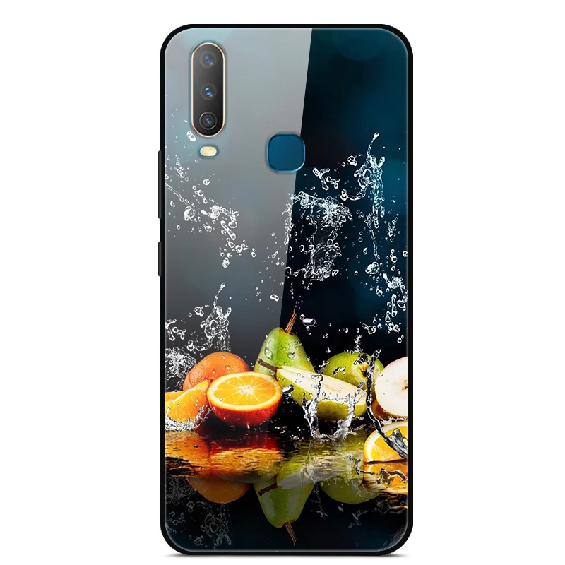 ДЛЯ VIVO Y17 чехол из закаленного стекла с изображением планеты космос, чехол из стекла для Vivo Y17 Y 17 VivoY17 1902, чехол для Vivo Y3 Y12 Y15