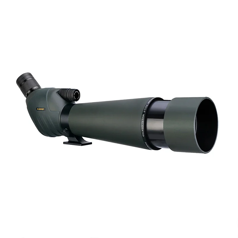 Купить SVBONY SV411 с зумом 20-60x70/80 Зрительная труба двойным фокусом, монокуляр бинокль мощный водонепроницаемый, телескоп для наблюдения за птицами, охо...
