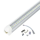 Светодиодная трубсветильник T8, 2 фута, 570 мм, AC85-265V в, Светодиодная трубка, теплый белыйхолодный белый свет для внутреннего освещения, для настенного светильника, для кухни