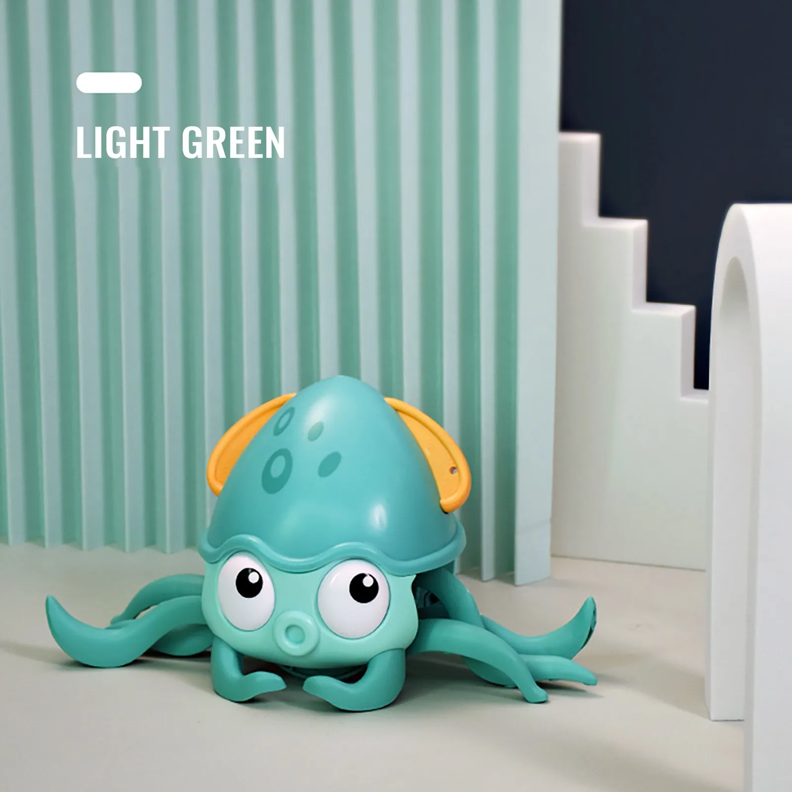 

New Creative Pull Walking Toys For Babys Cartoon Octopus-swimming Model Wind Up Baby Bath Toy Shower For Kids Boy Girl Gift