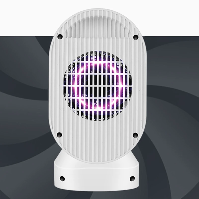 220V 400W Small Electric Heaters Fan Countertop Home Room Power Warmer for Winter Speed Hot Blue US Plug | Бытовая техника