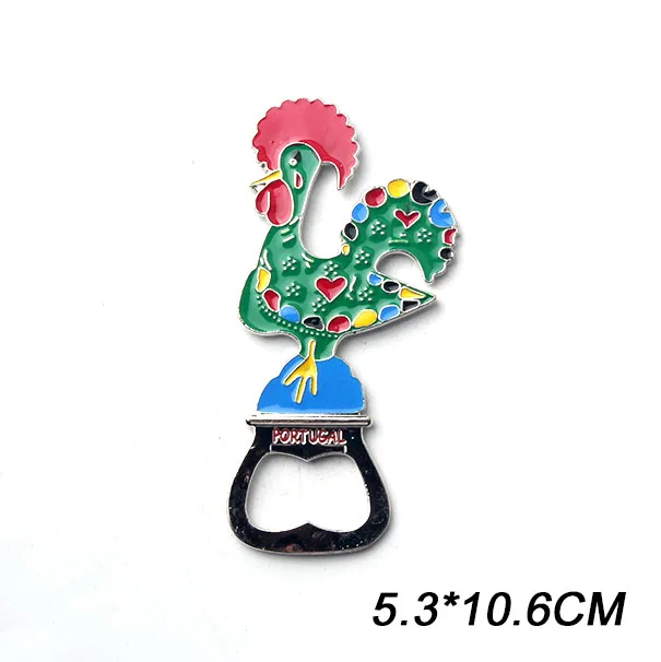 Новый модный металлический магнитный Открыватель для бутылок на холодильник