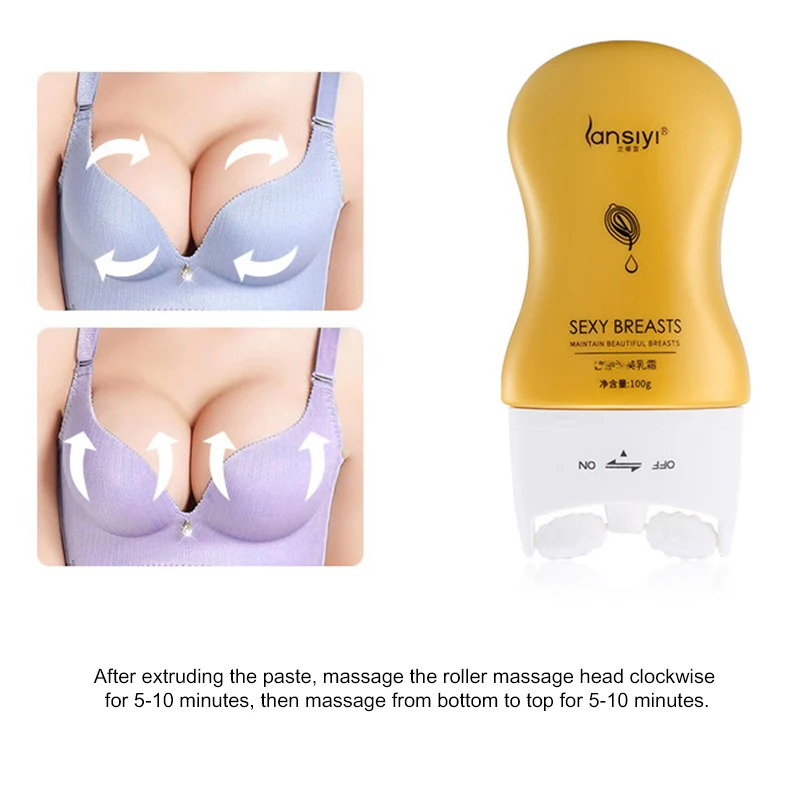 

Breast Enhancement Serum Attractive Bust Roller Massage Cream Beauty Cream E1