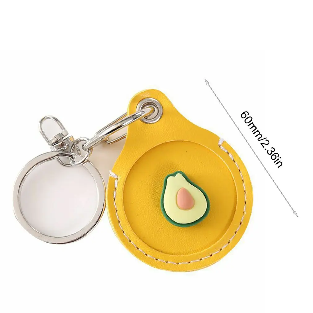

Cute fruit protective sleeve is suitable for Apple AirTag with keychain protective sleeve Locator With Hanging Buckle
