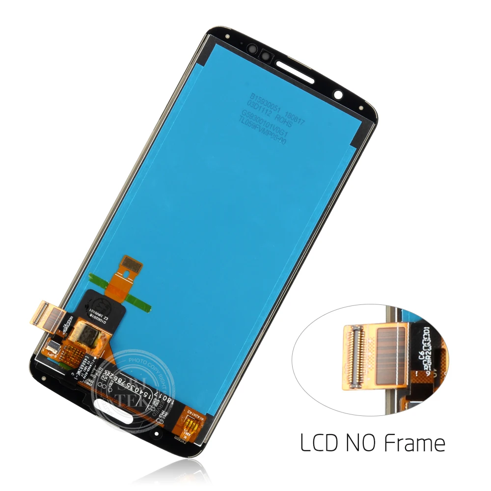 Для Motorola Moto G6 Plus XT1926 ЖК дисплей дигитайзер Сенсорная стеклянная панель для