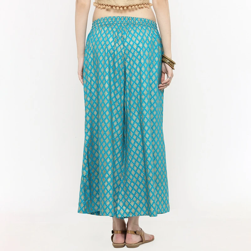 Фото Shalwar Indian Pants Ethnic Style Peacock Blue Cotton Sweat-absorbent Breathable In Spring and Summer Trousers Shalwars Salwar Shalwar Indian Pants Ethnic Style Peacock Blue Cotton Sweat-absorbent Breathable In Spring and Summer Trousers Shalwars Salwar