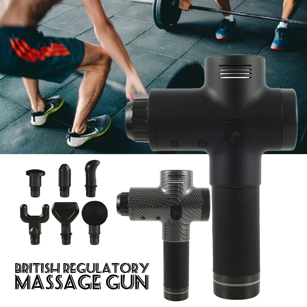 Satin Al Masaj Tabancası Fasya Tabancası Derin Kas Relax Masaj Elektrikli Masaj Fitness Ekipmanları Gürültü Azaltma Tasarımı Erkek Kadın Için