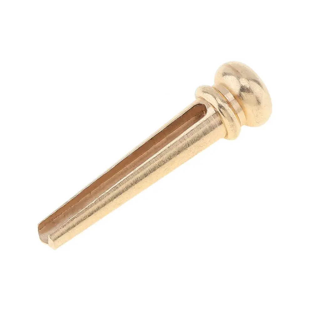 

6pcs Golden Bridge Pins & Bridge Nut Saddle Tools Set for Folk Acoustic Guitar
