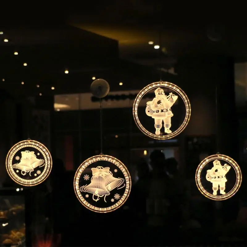 3D Рождественский декоративный светильник светодиодный для дома на Рождество