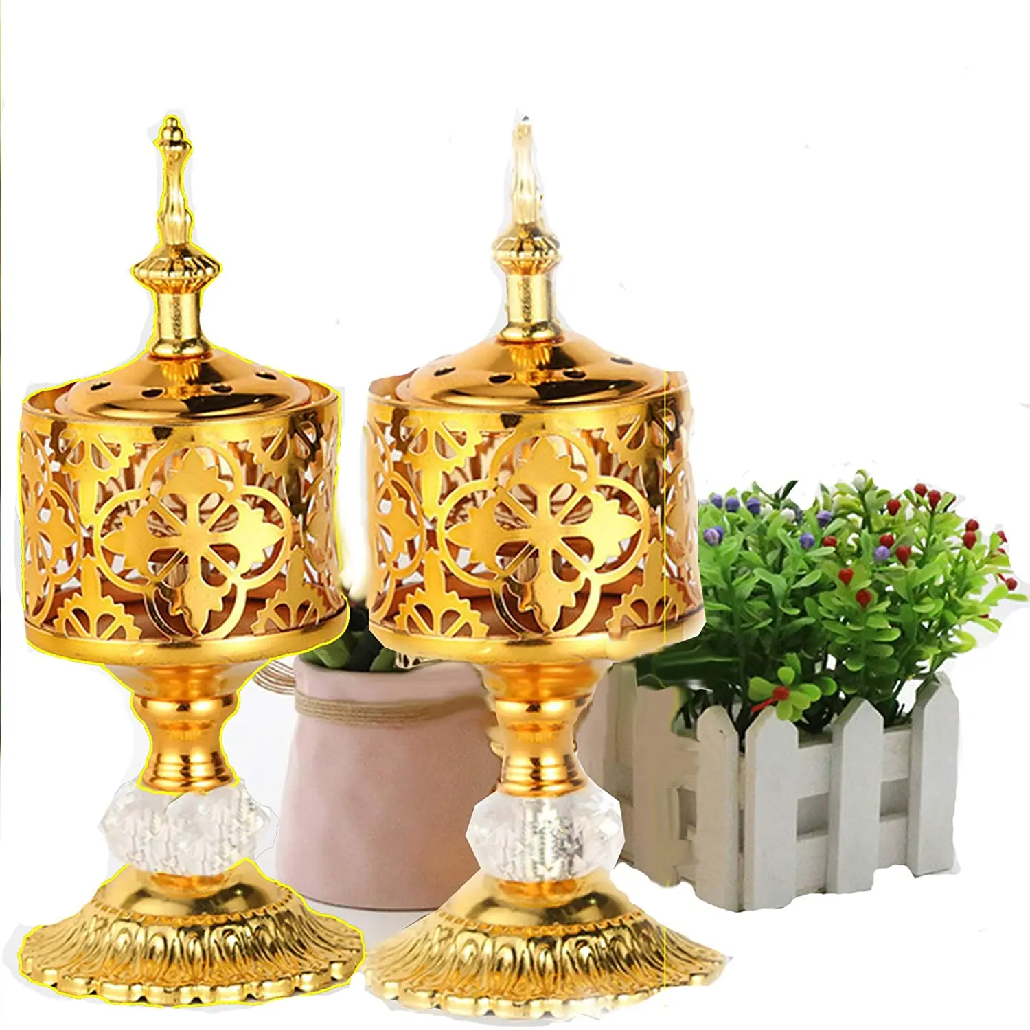 Ближний Восток курильница для дома йоги спа лампа Арабская духовный декор Ретро