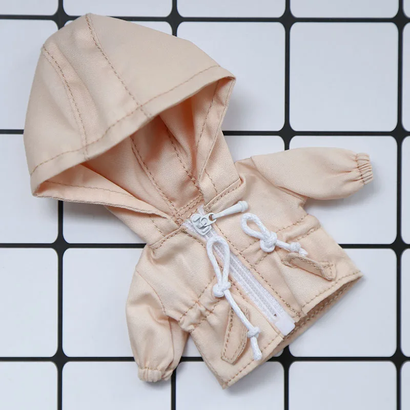 

Ob11 baby clothes Molly baby coat windbreaker PICCODO plain body knot pig GSC clay head doll clothes doll accessories