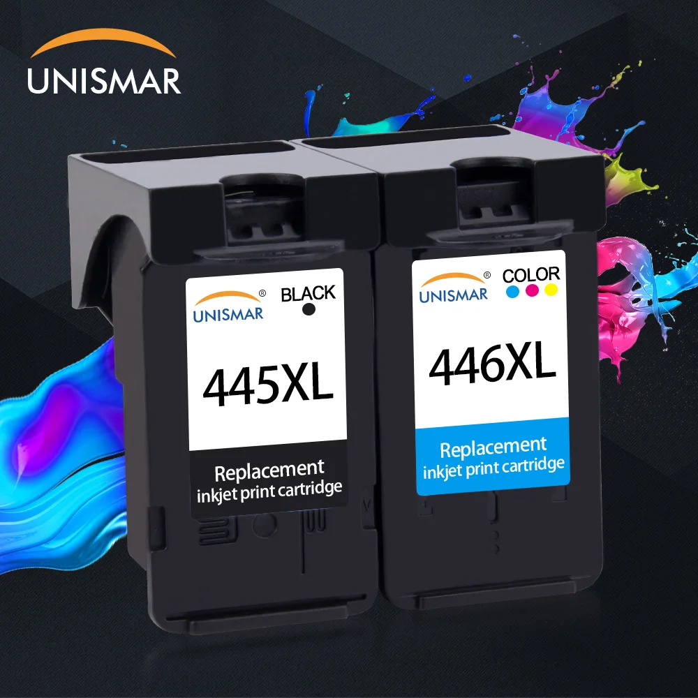 Unismar PG445 CL446 XL чернильный картридж для Canon PG 445 CL 446 PIXMA MX494 MG2440 MG2940 MG3040 IP2840 MX492 принтер