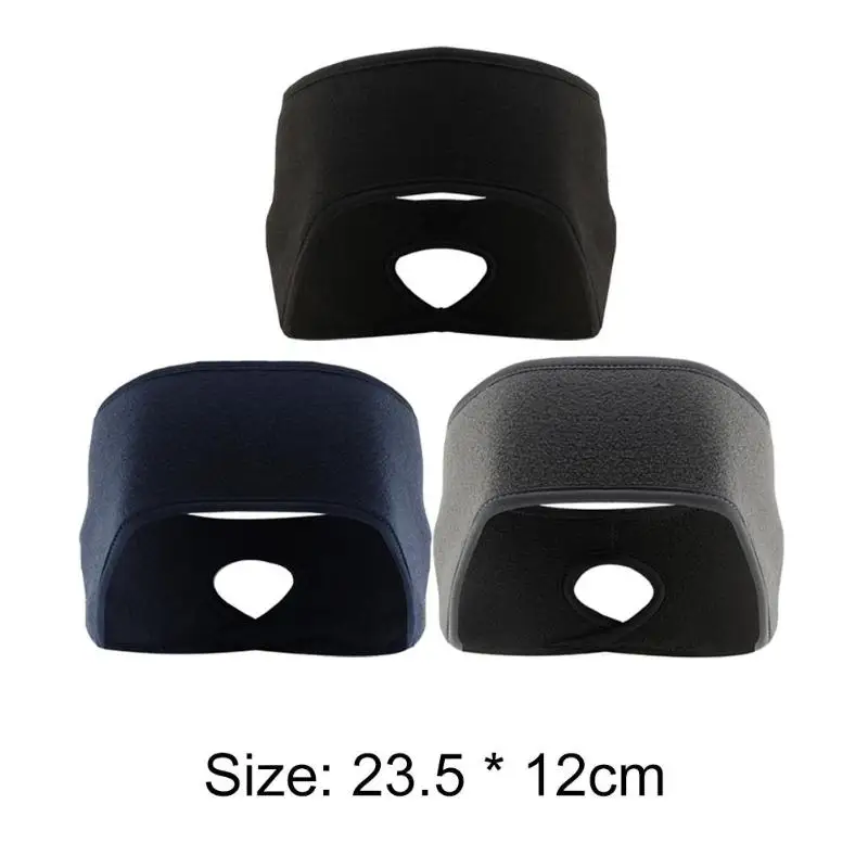 На флисе &quotконский хвост&quot повязка на голову с защитой от ветра защита ушей