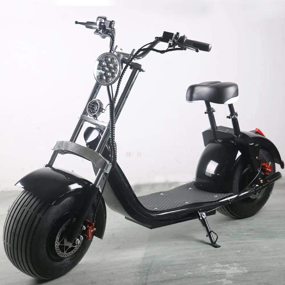Sc10 pro Электрический мотоцикл 1500 Вт 60 в 12ah батарея для пульвераторов Citycoco внедорожный электрический скутер Корабль из Нидерландов