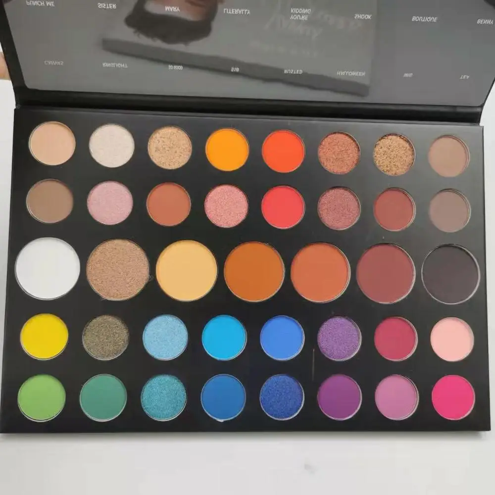 Goovitor высококачественные тени для век James Charles 39 цветов палитра теней Косметика