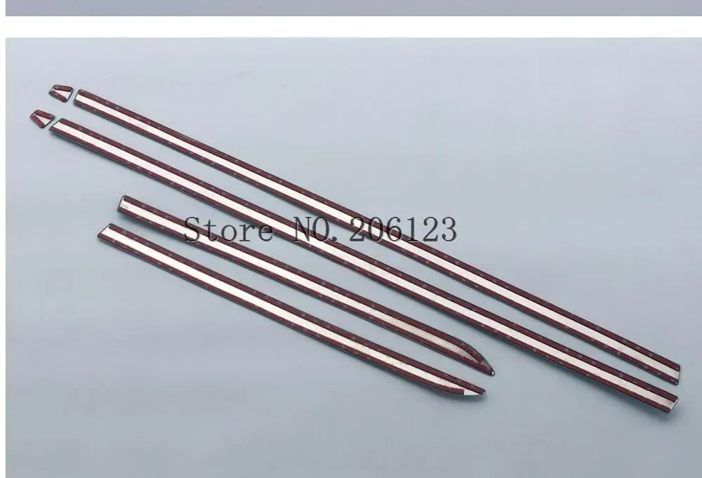 Боковые молдинги для кузова автомобиля украшение боковой двери Nissan X Trail Xtrail Rogue T32