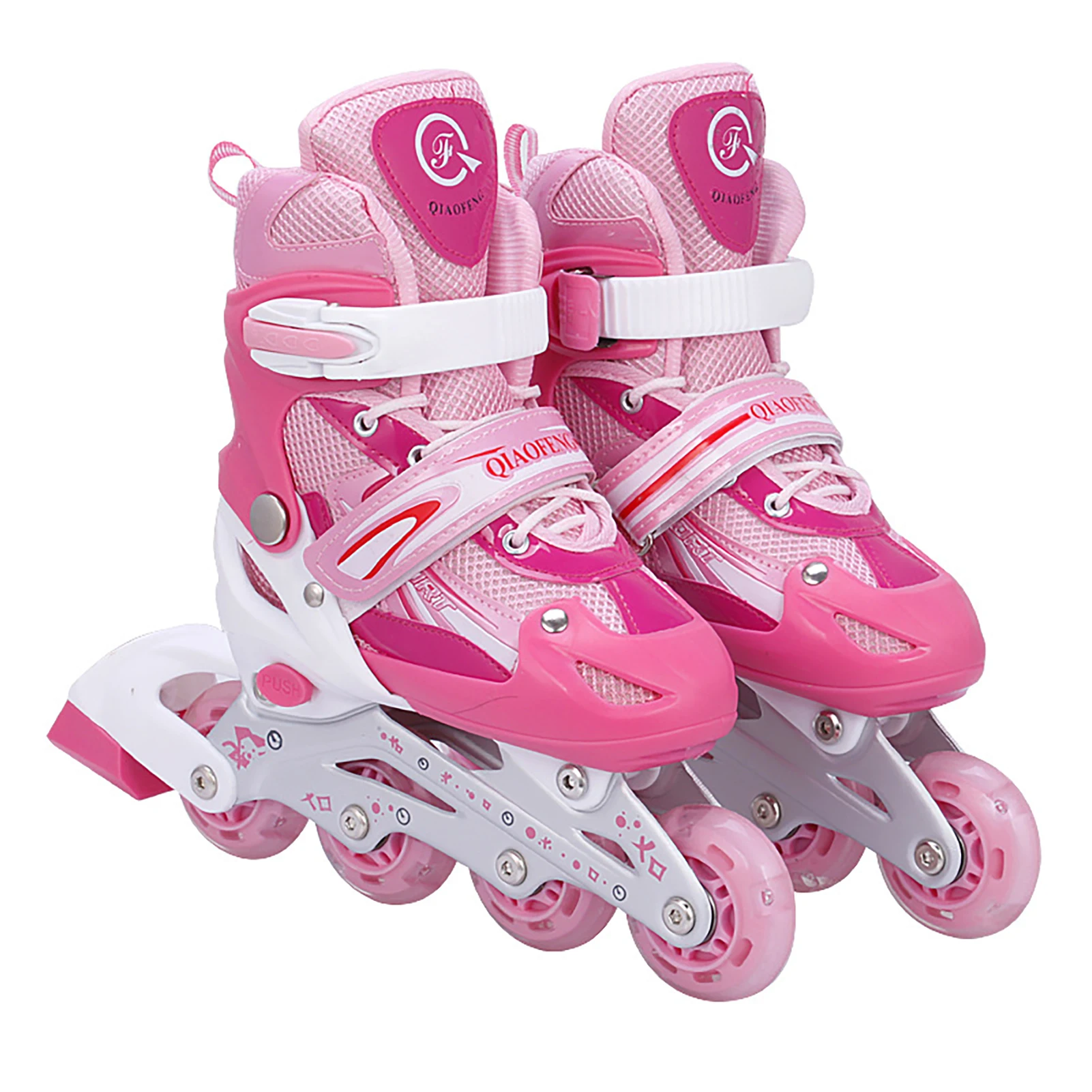 Durable Roller Skates For Kids Safe Skates Rollerskates Kids Skates Shoes Wheels Adult Roller Skate Kids Boys Skate Adjustable