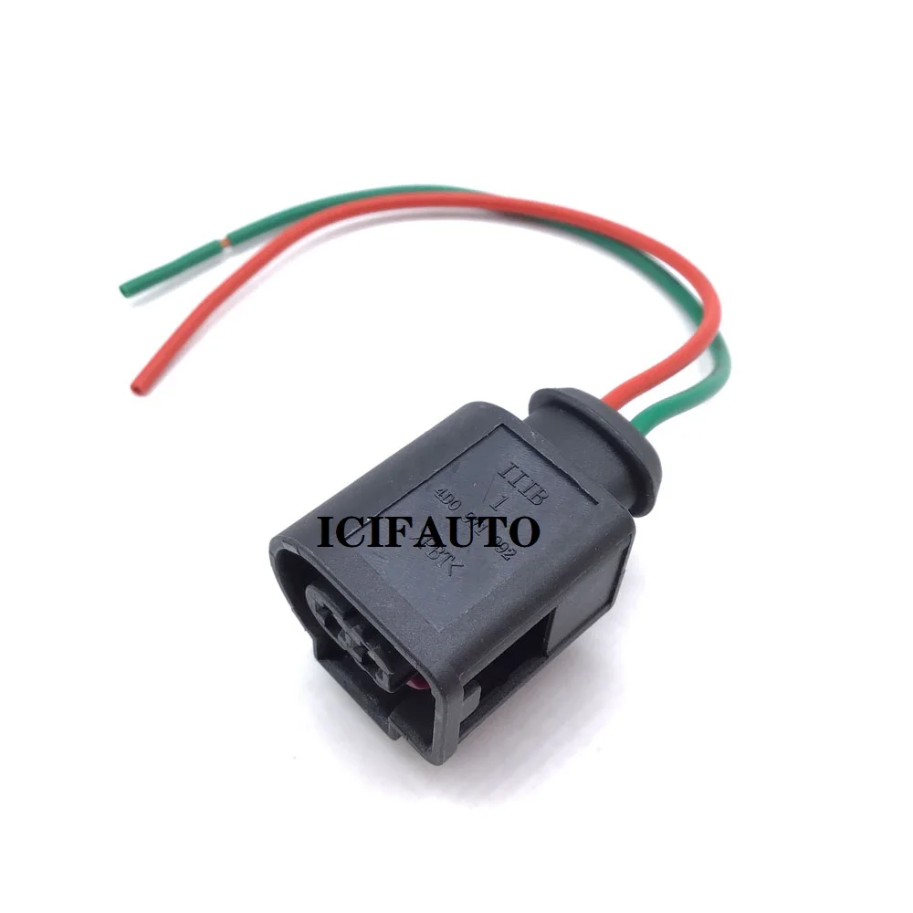 2 Pins Alternator Pigtail Harness Plug FOR AUDI VW SKODA MERCEDES BMW Connector VAG PL13-WL2 OE# 4D0971992 / 4D0971992A