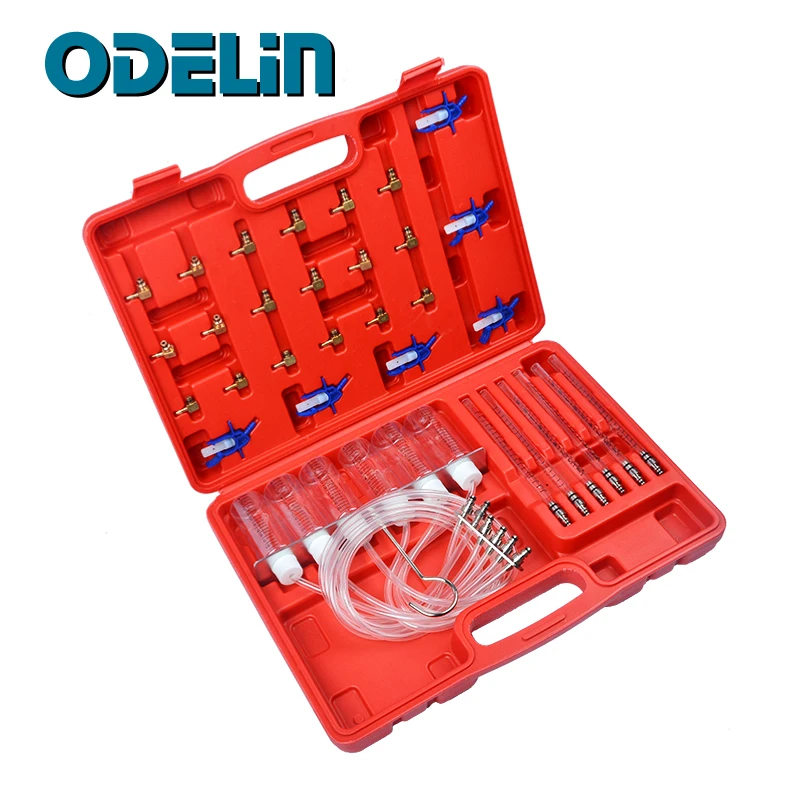 Новый Дизельный инжектор расходомер тестовый комплект Common Rail адаптер топливный