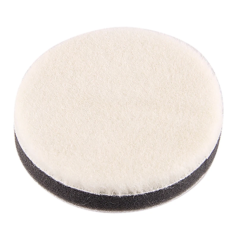 

Car Polishing Sponge Glass Plastic Polishing Wheel Pure Wool Car Beauty Waxing Tray Kit