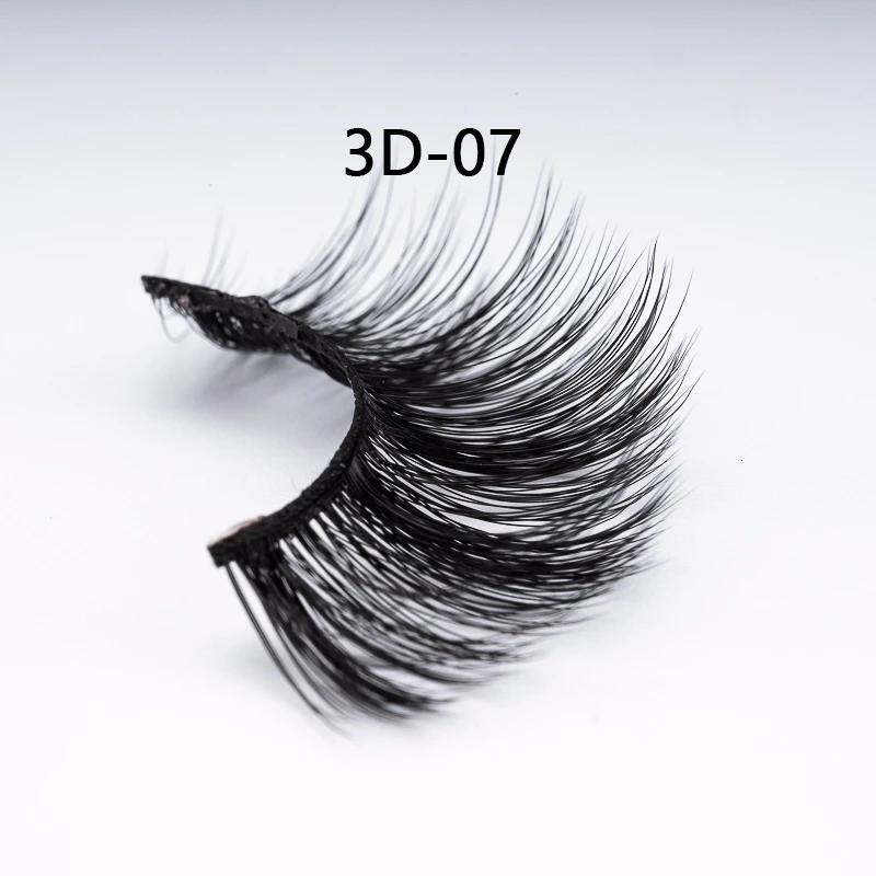 DORADOSUN Мягкие 3D Натуральные Искусственные норковые полные полосы мягкие ресницы 5