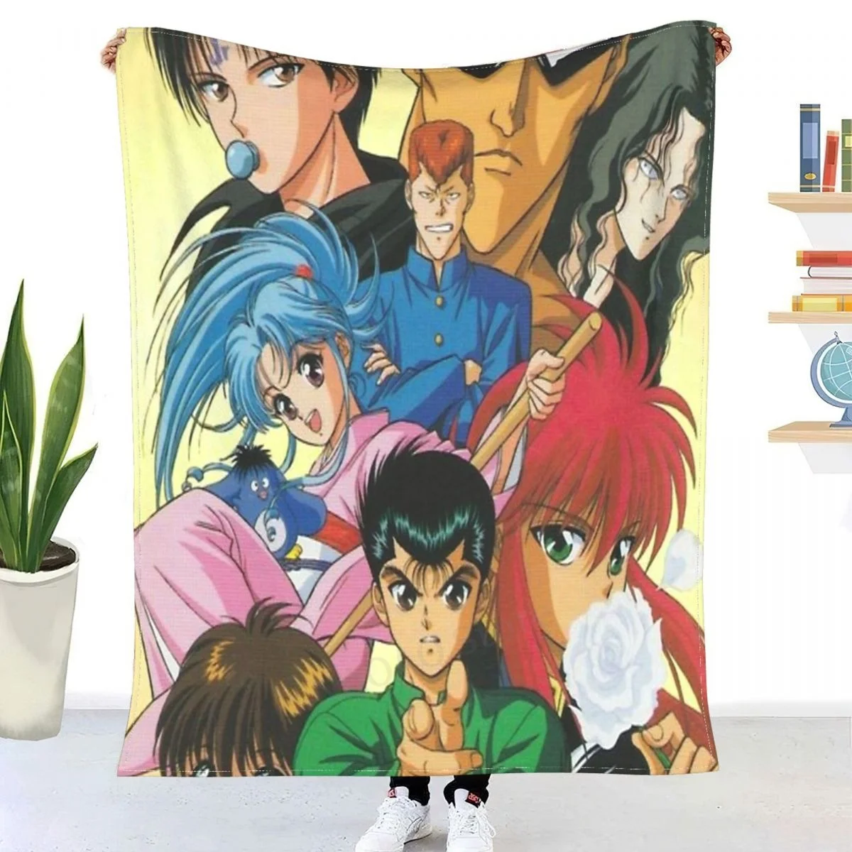 

YU YU HAKUSHO 7 Throw Blanket Sheets on warm winter beds, blankets on plaid sofas, throw decorative bedspreads, sofa covers