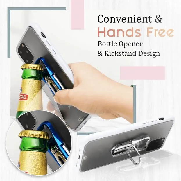 

New 4 in 1 multifunctional Fashioned Phone Ring Bracket With Bottle Opener