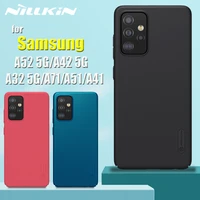 for samsung galaxy a72 a52 a42 a32 a22 a12 5g a71 a51 a41 m62 f62 4g case nillkin frosted shield hard pc plastic full cover