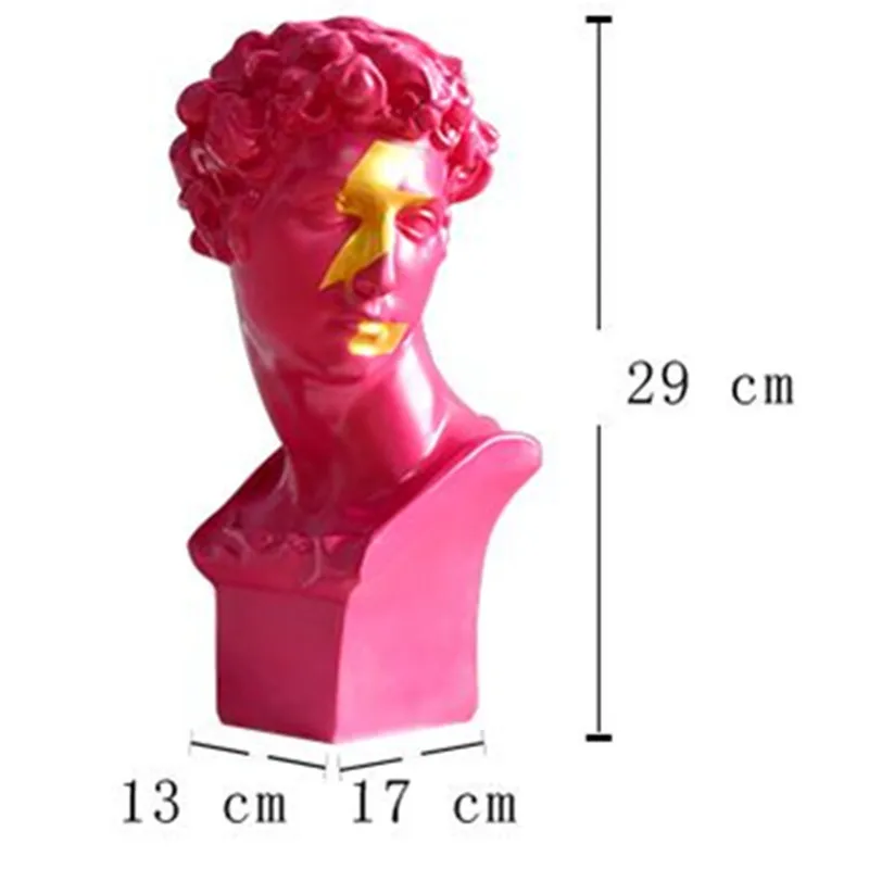 Европейский стиль Джулиано Медичи молнии персикового цвета Смола головные