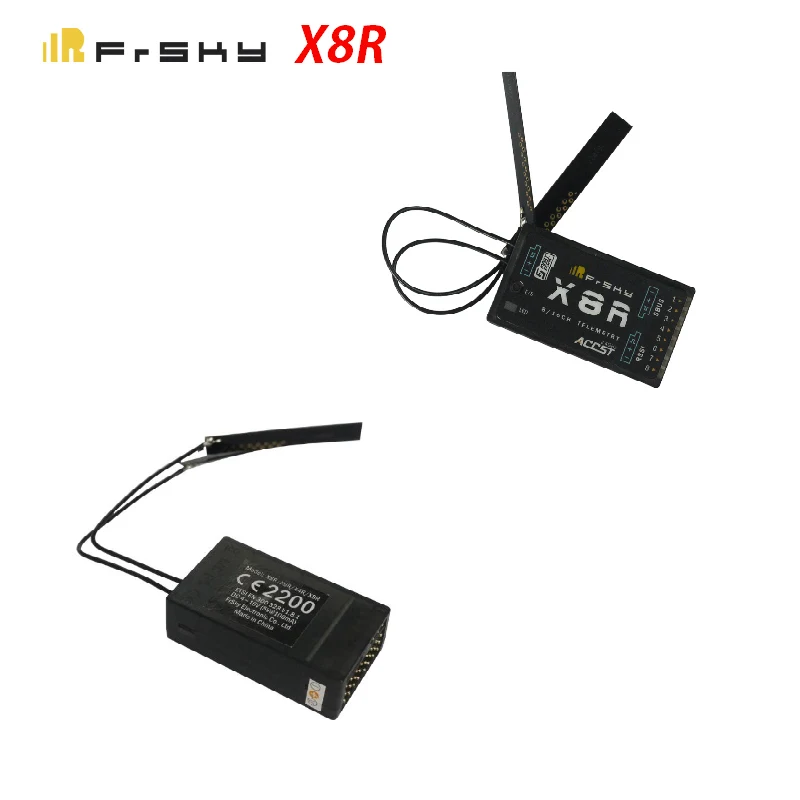 

Приемник FrSky ACCST X8R 8/16ch для XJT, Taranis X9D Plus, Horus X12S, X-lite Pro, X9DP 2019 SMARTPORT и SBUS