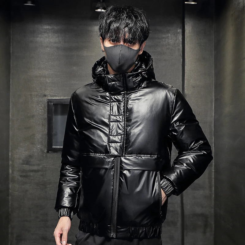 Down jacket for men  new  collection fashion trend men's down jacket outdoor keep warm 90% white duck down coat