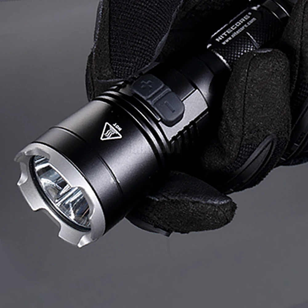 SALE NITECORE MH27+2300mAh 18650 Battery Rechargeable Flashlight CREE XP-L HI V3 1000LMs RGB LED High Bright Torch Free shipping | Лампы и