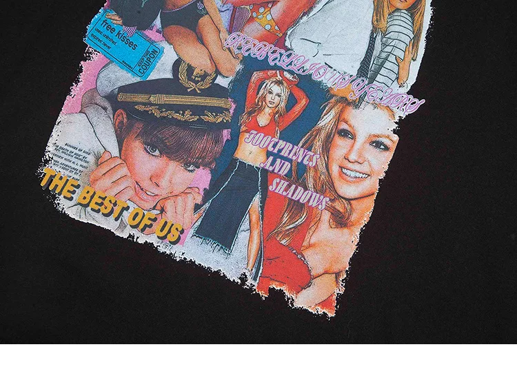 

Hip Hop Sexy Girls Letter Print T Shirt Streetwear Harajuku 2021 Men T-Shirt Spring Summer Short Sleeve Tshirt Cotton Tops Tees