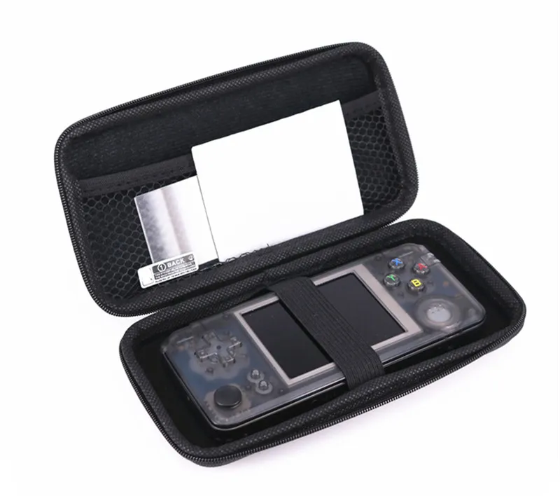 Защитная сумка HEYNOW для RG350 Ретро игровой консоли RG300 RS97 Plus KIII LDK PocketGo игровой плеер, бесплатное закаленное стекло для RS97