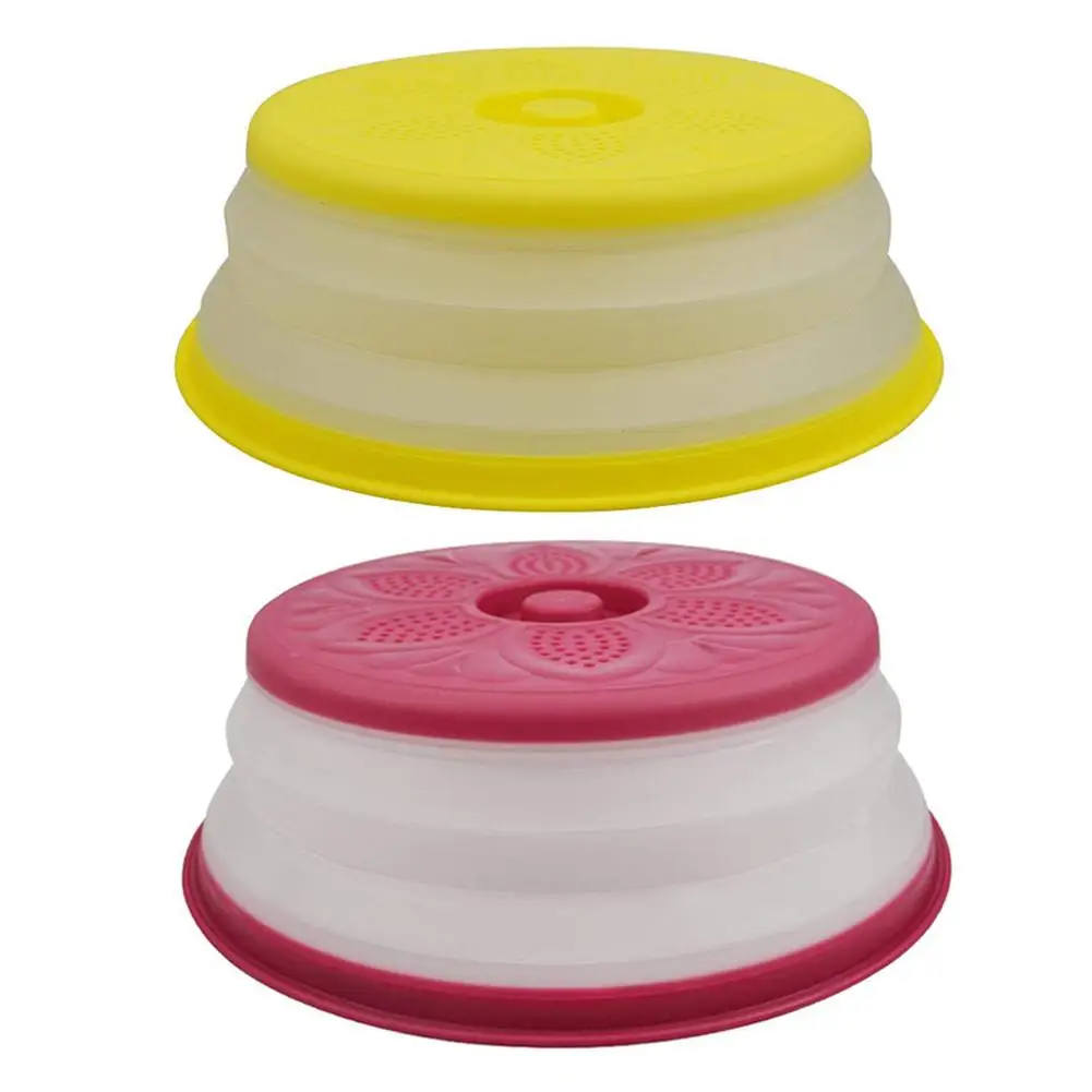 Пластиковое блюдо для микроволновой печи Чехлы складной брызгозащищенный пищевой чехол для микроволновой печи дышащий# BO