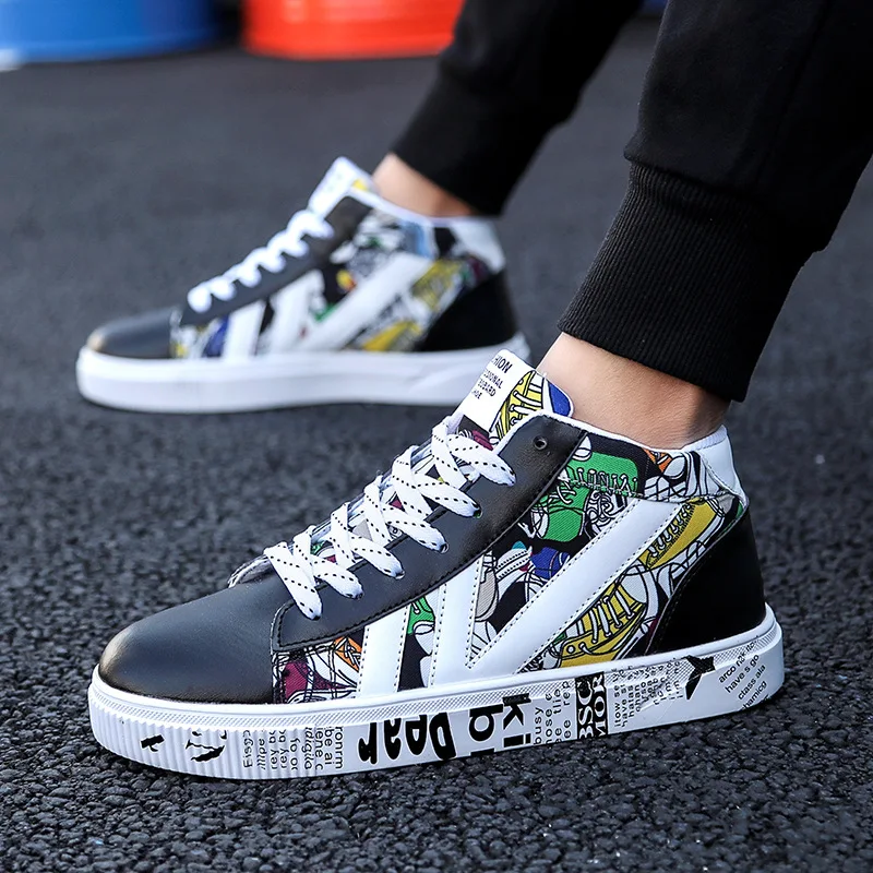Новинка Мужская обувь для отдыха увеличивающая рост Студенческая скейтборда