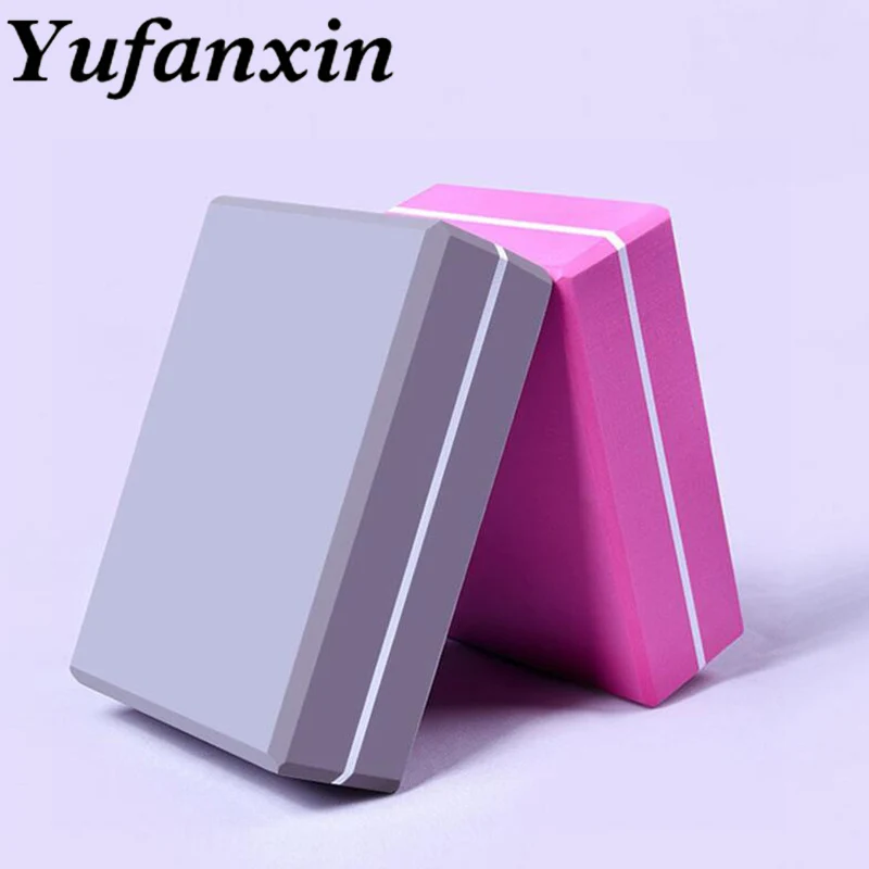 

High-density EVA Foam Brick Training Exercise Gym Body Shaping Yoga blocks Bodybuilding Pilates sports Fitness Equipment 1pcs