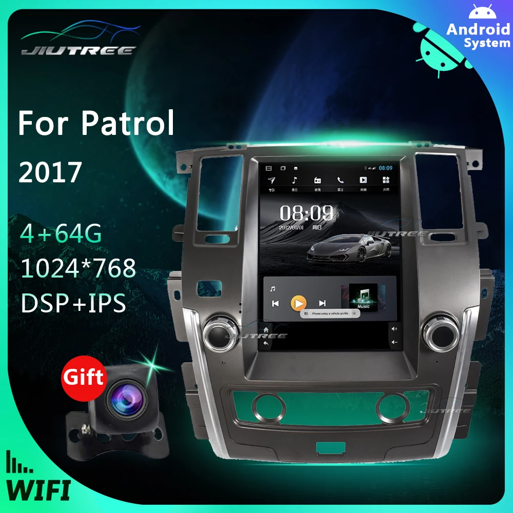 

2 din PX10 Android автомобильный радиоприемник, мультимедийный плеер для Nissan патруль 2017 Tesla, сенсорный экран, автомобильный GPS-навигатор, стерео гол...