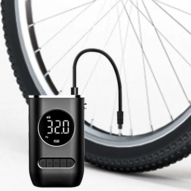 Mini Wireless Electric Inflator Pump Portable Smart Digital Air Compressor Tire Pressure Detection For Car Bike Motorcycle Balls |