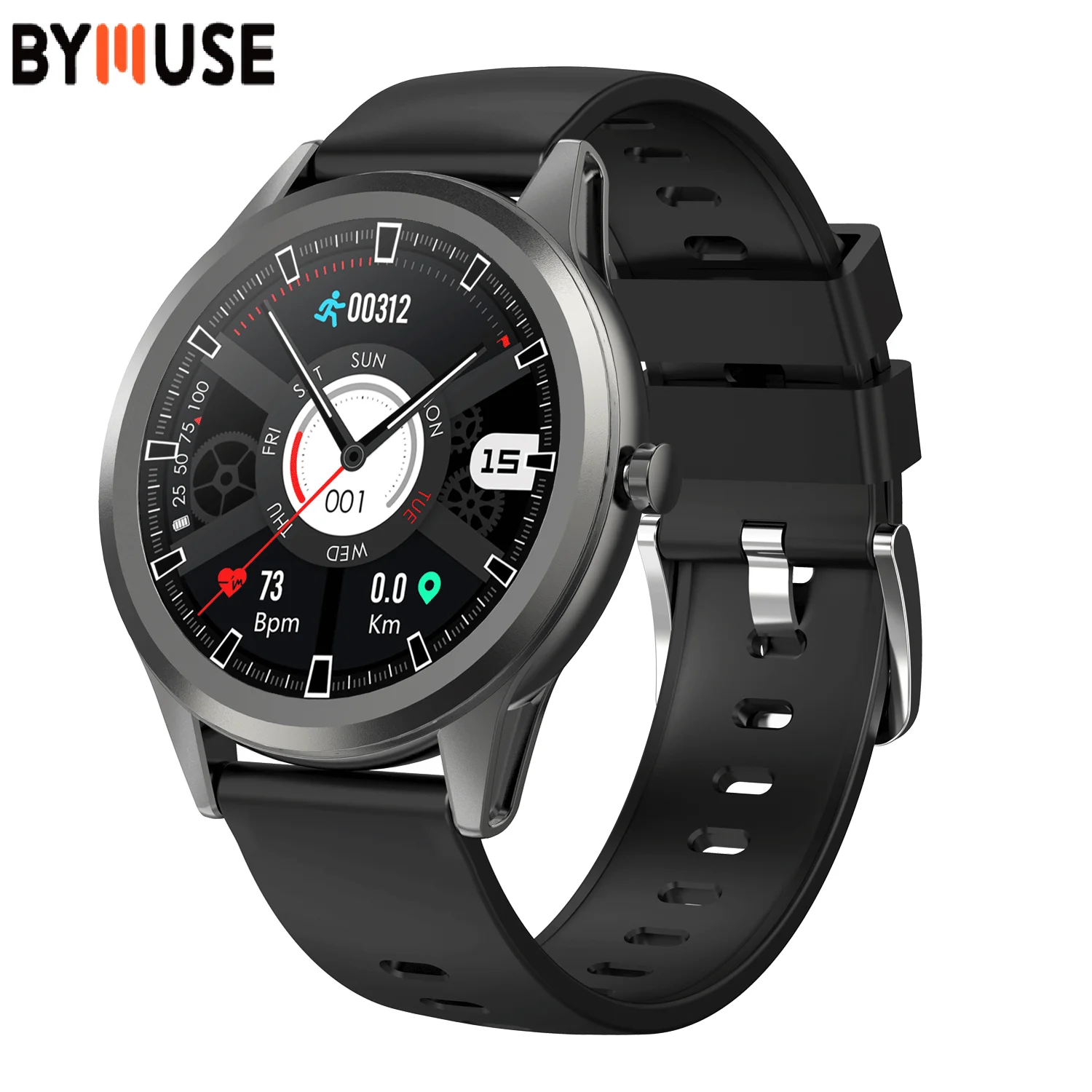 

BYMUSE S35 Men Sport Fitness Tracker Smart Watches Heart Rate Blood Pressure Bluetooth Bracelet Smartwatch For Women