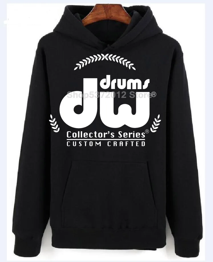 DW Drum музыкальный инструмент группа черный круглый вырез лучшие продажи мужской