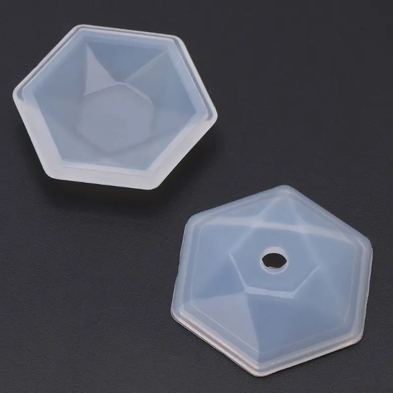 

1 Set UV Handmade Crystal Epoxy Mold DIY Resin Stereoscopic Pendant Necklace Jewelry Crafts Making Molds