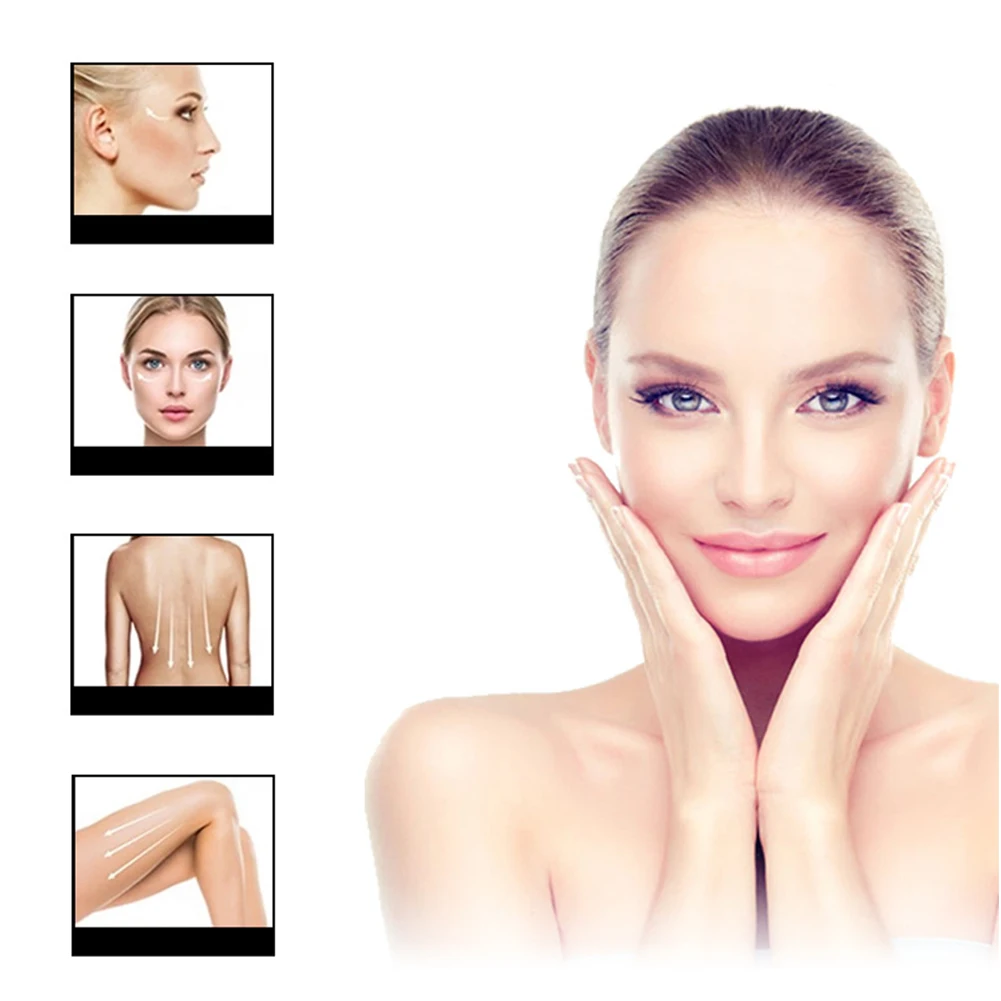

Guasha Scraping Massage Tool Jade Stone Face Roller Rose Quartz Guasha Board Neck Massager S Shaped Green for Skin Caring