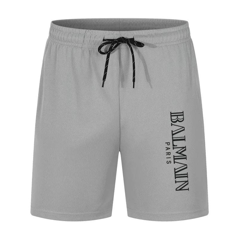 

2021 new fashion men's casual shorts summer beach shorts new running fitness print shorts loose basketball training shorts