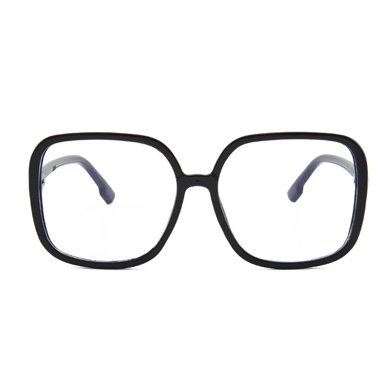 Женские квадратные очки с плоской оправой модные плоские зеркальные защитой от