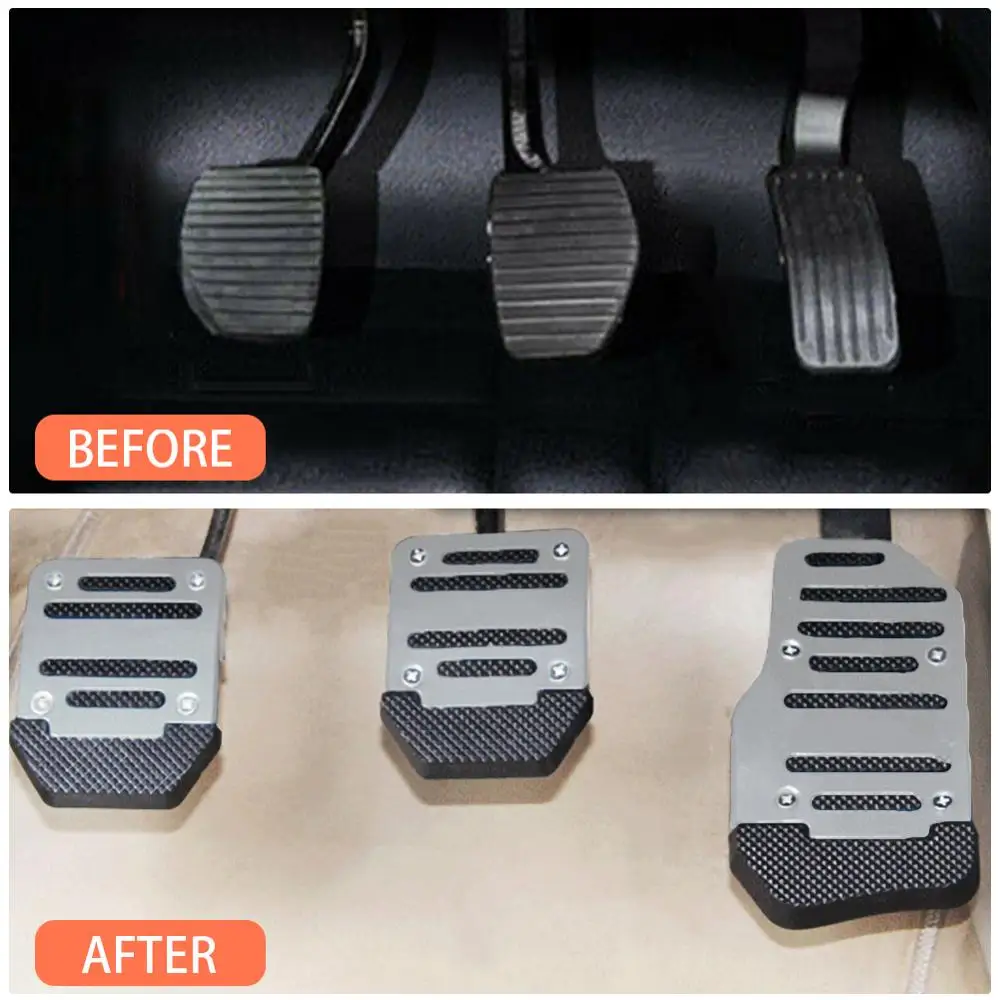 Универсальная Нескользящая Автомобильная педаль ручной трансмиссионный тормоз