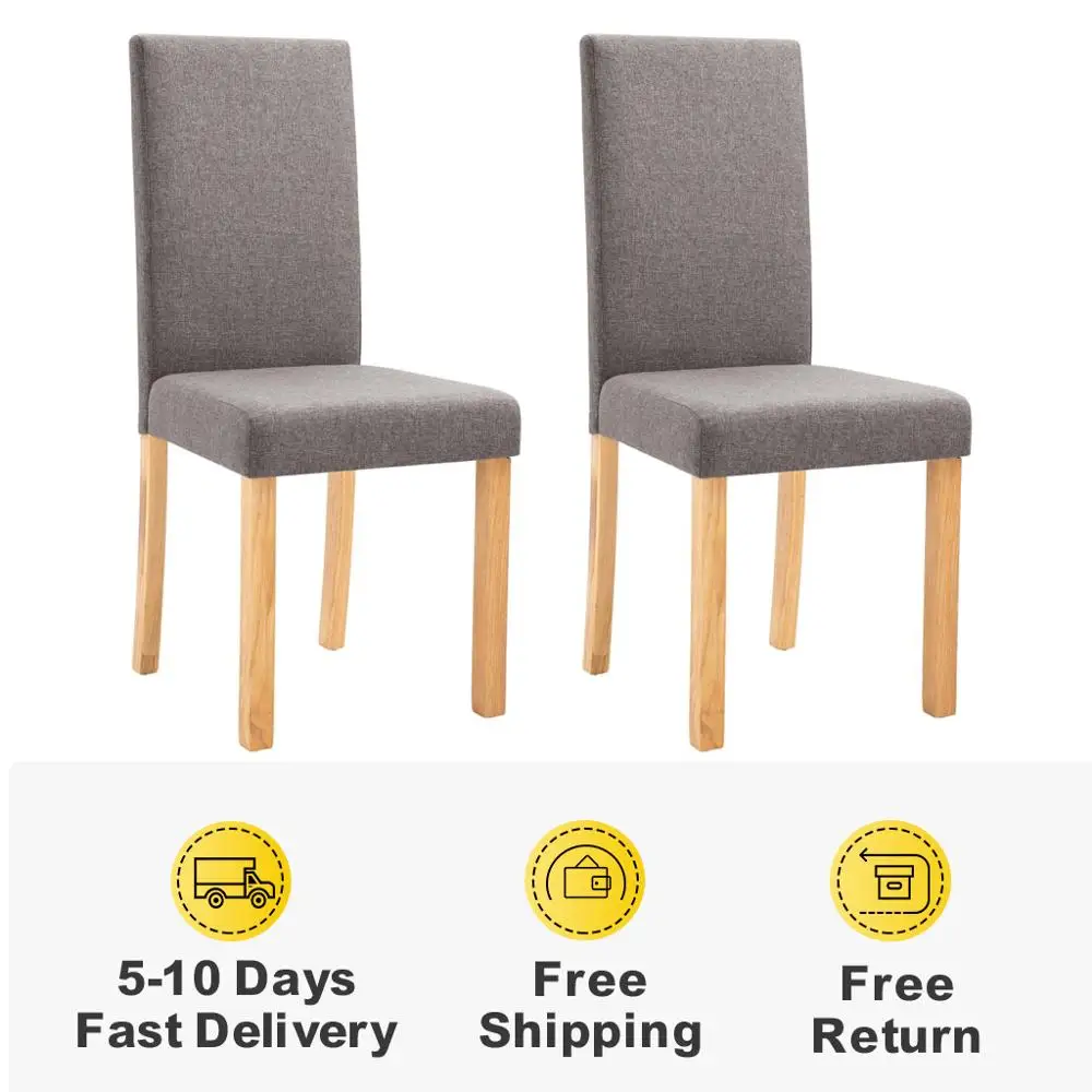 Современные обеденные стулья с толстым мягким сенсорным пальто для кухни или