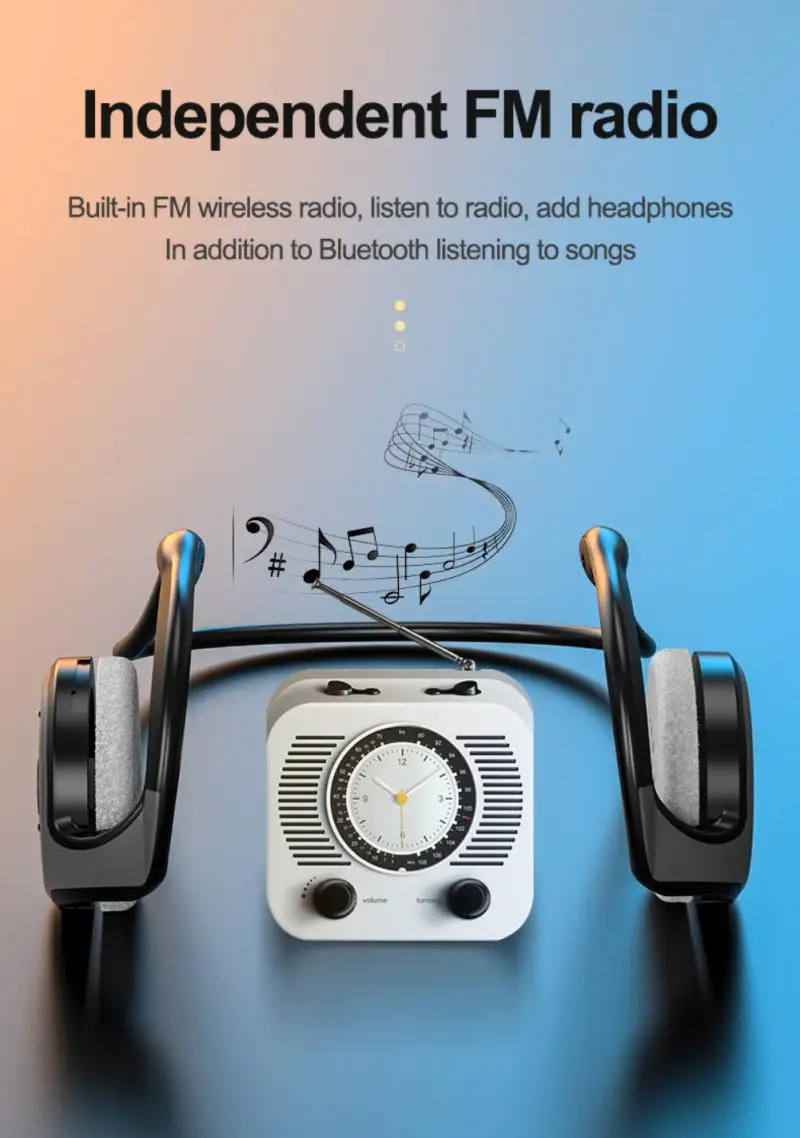 Bluetooth-наушники A23 водонепроницаемые с поддержкой TF-карты и FM-радио | Электроника