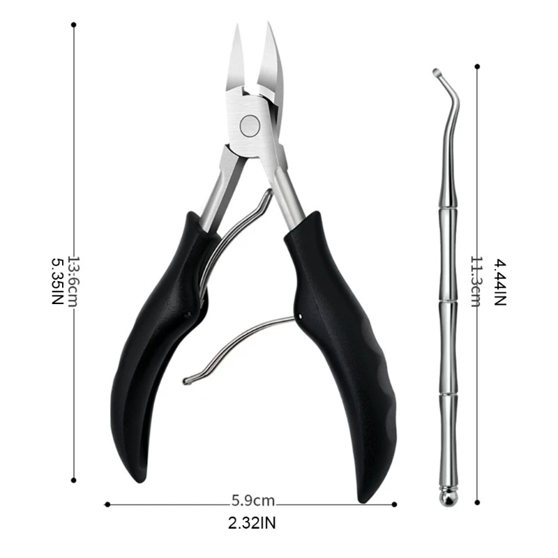 

Podiatrist Toenail Clippers, Professional Thick and Ingrown Toe Nail Clippers