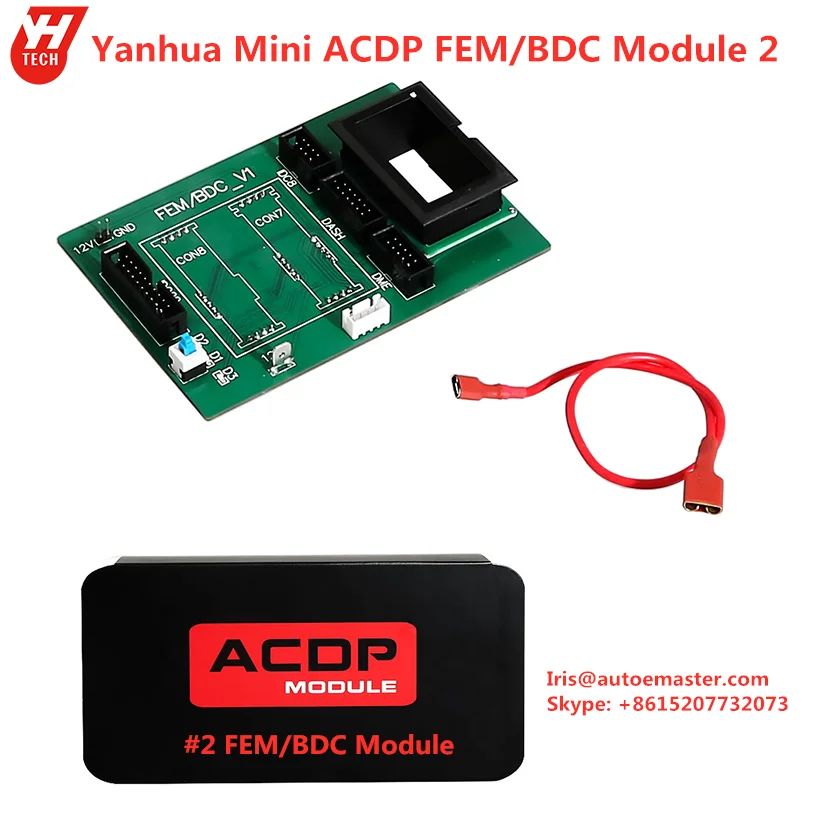 Yanhua Mini ACDP FEM/BDC модуль 2 стенда Интегрированный интерфейс плата для BMW Key